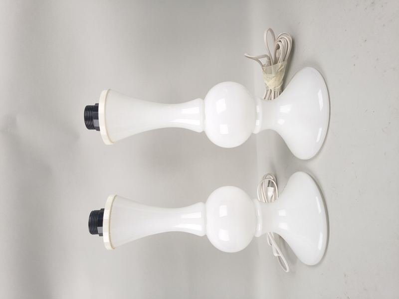 Bordslampor, par Luxus glas