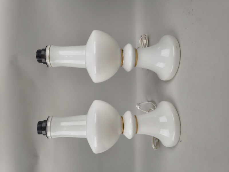 Bordslampor, par Luxus glas