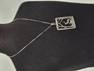 Halsband med hänge, Silver