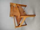 Fåtölj, "Natura" Karin Mobring IKEA 1970-tal, Furu & läder