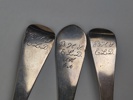 Matskedar, Silver 1700-tal, Petter Fastberg Ystad & Kristianstad