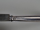 Teskedar & kniv, Silver 1800-/1900-tal
