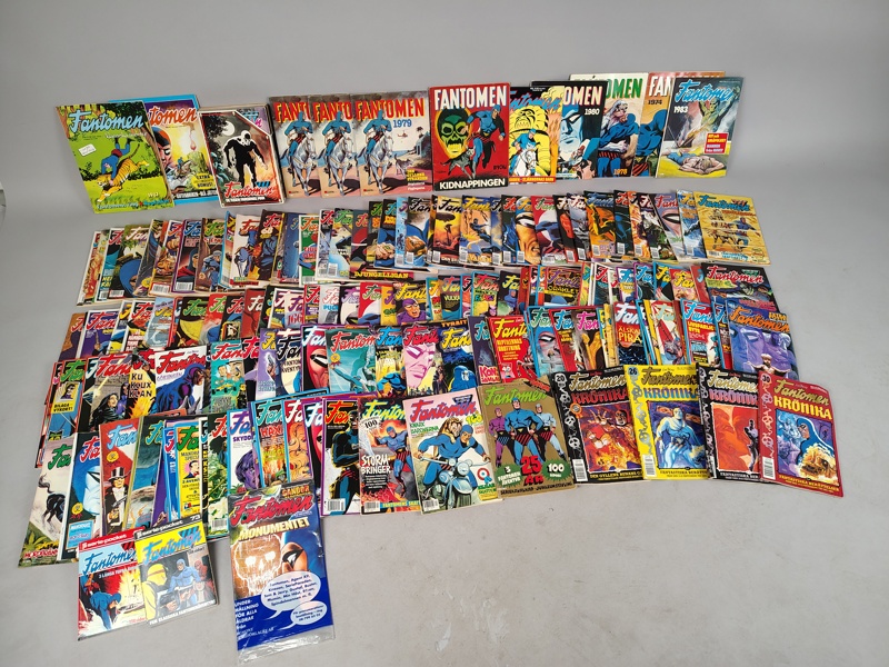 Parti serietidningar & Magasin, Fantomen ca 180 st