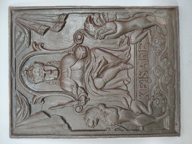 Sättungsplatta, "Kejsare" Gjutjärn