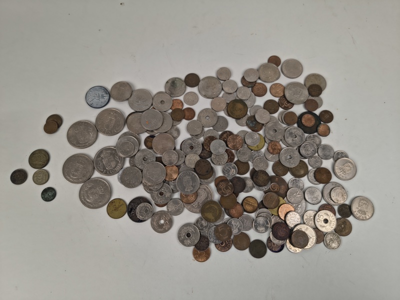 Diverse mynt bl.a. Silver