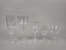 Glasservis, "Durand" Cristal DÁrques