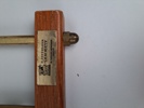 Klädhängare, teak, Dekorativ