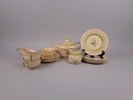 Teservis, "Sunbuff" Grays Pottery Stoke-On-Trent England