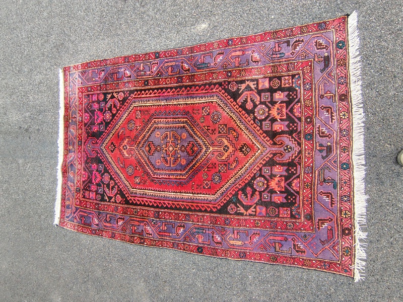 Orientalisk matta, handknuten