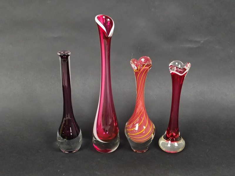 Vaser, glas bl.a. Flygfors