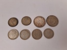Silvermynt, Sverige 8 st