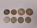 Silvermynt, Sverige 8 st