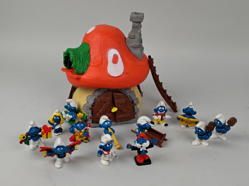 Leksaker, Smurfarna, Schleich