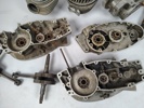 Motordelar, Husqvarna Silverpil Motorcykel bl.a. Motorblock & cylinder
