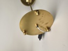 Bordslampa, mässingsfärgad 