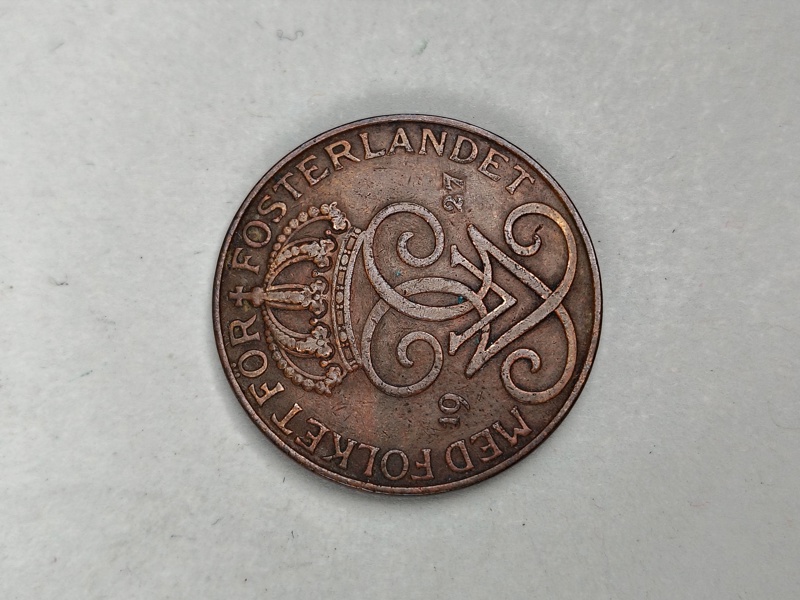 Mynt, 5 öre 1927 Sverige
