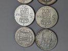 Mynt, 5 kr Silver, 6 st