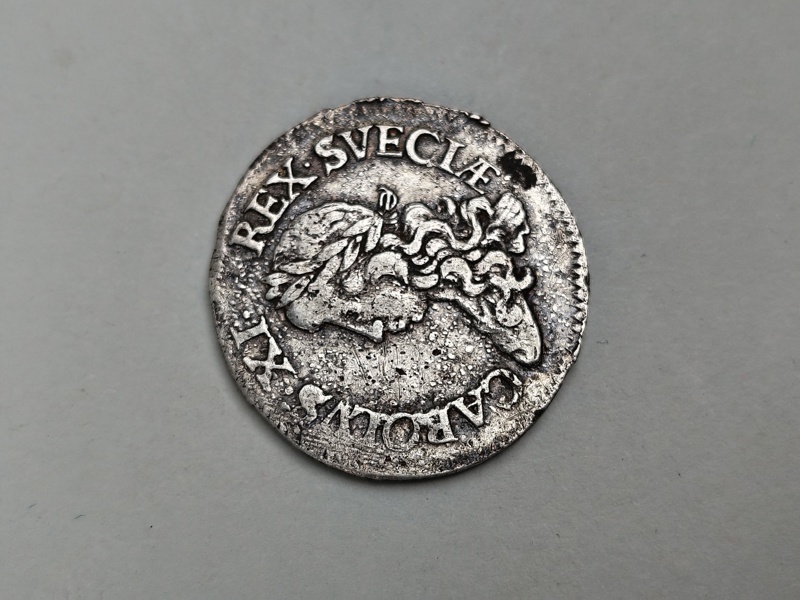 Mynt, 2 Mark 1670 silver Karl XI