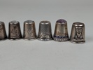 Fingerborgar 8 st, Silver