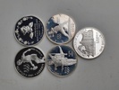 Jubileumsmynt, Silver USA bl.a. OS
