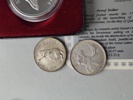 Mynt, Canada bl.a. Silver Jubileumsmynt
