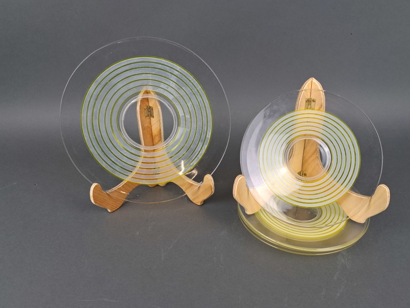 Fruktservis, glas