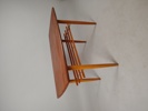 Soffbord, teak & Bok
