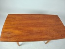 Soffbord, teak & Bok