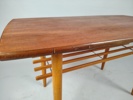 Soffbord, teak & Bok