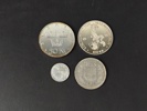 Silvermynt, 4 st