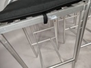 Barstolar 6 st, Aluminium