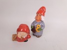 Tomtefiguriner 2 st, Rolf Berg & JIE