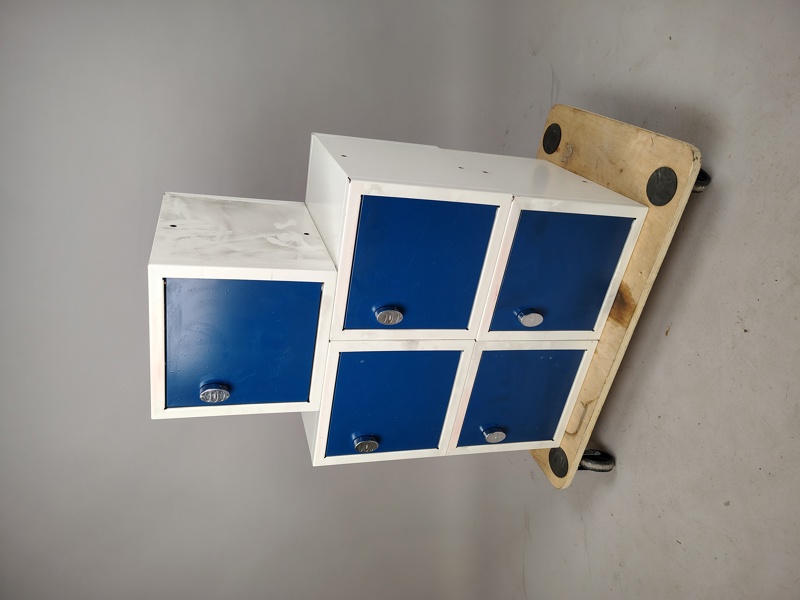 Förvaringsskåp, 5 st, plåt