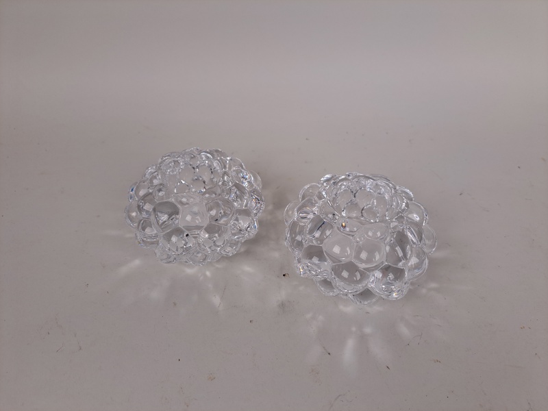 Ljushållare, "Hallon" Orrefors