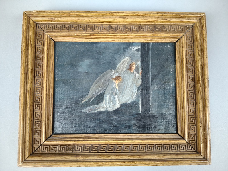 Olja på duk, 1800-/1900-tal, Änglar