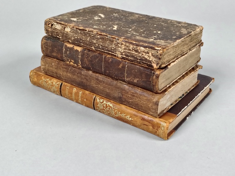 Böcker, 1700-/1800-tal bl.a. T.G Rundbeck "Svenska Städer " 1857