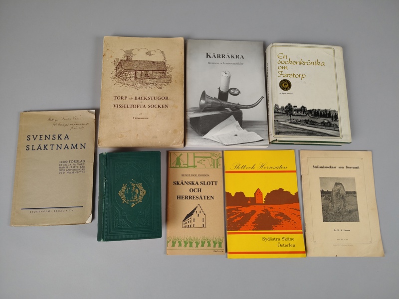 Parti böcker, Sockenböcker m.fl.