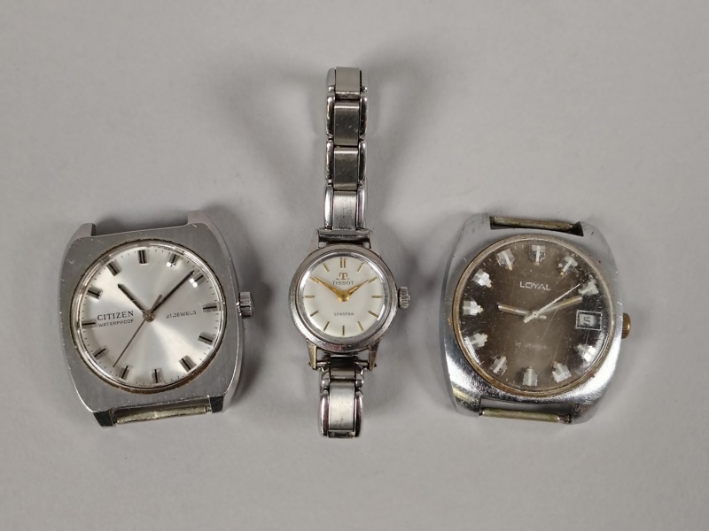 Armbandsur 3 st bl.a. Tissot