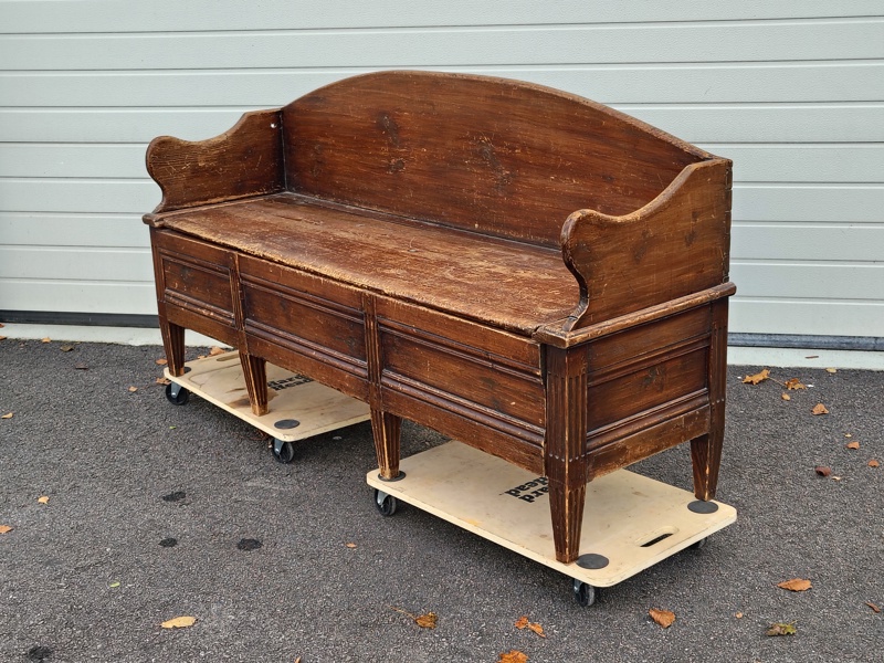 Fållbänk /köksbänk, Allmoge