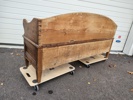 Fållbänk /köksbänk, Allmoge