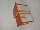 Satsbord, teak 2 delar