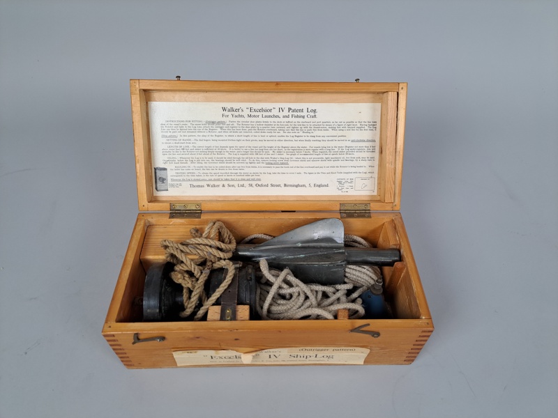 Fartygslogg, Walkers "Excelsior" IV Ship-Log England