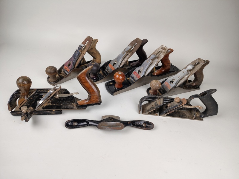 Parti hyvlar/rubanks bl.a. Stanley