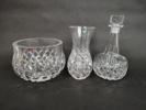 Kristallglas 3 delar, "Sofiero" Gunnar Cyrén Orrefors