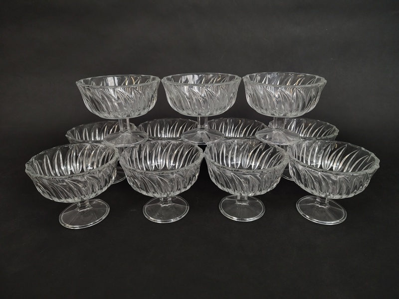 Dessertskålar, 11 st