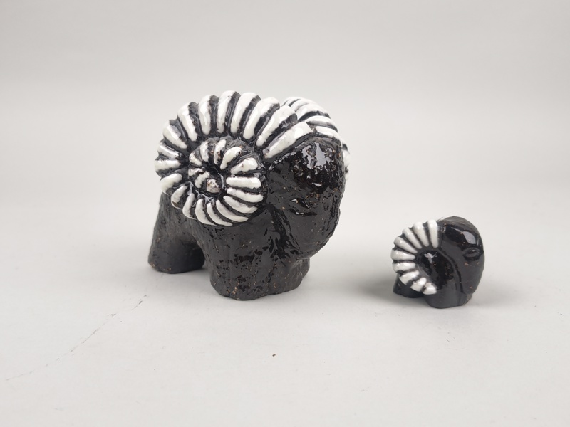 Figuriner 2 st, Stenbock Hjördis Oldfors Upsala Ekeby