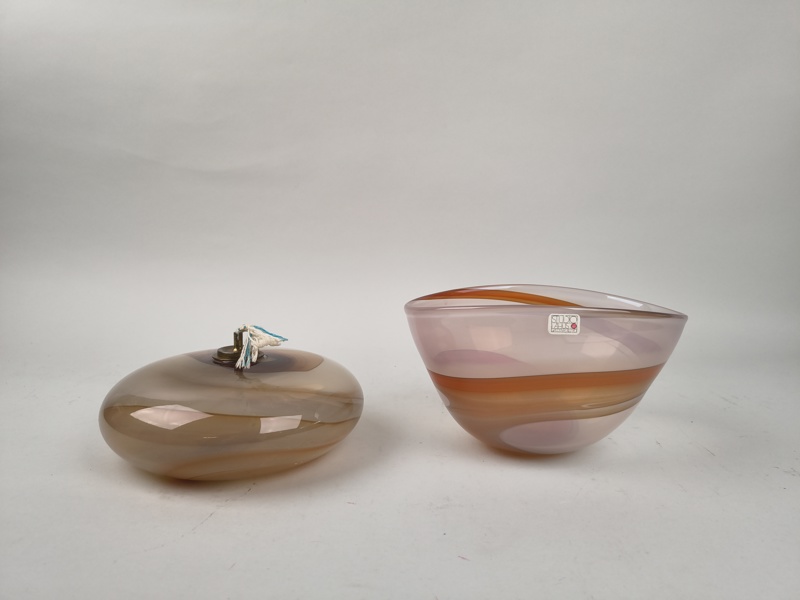 Glas 2 delar, Studio Åhus signerade