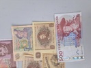 Svenska sedlar bl.a. 1000 kr