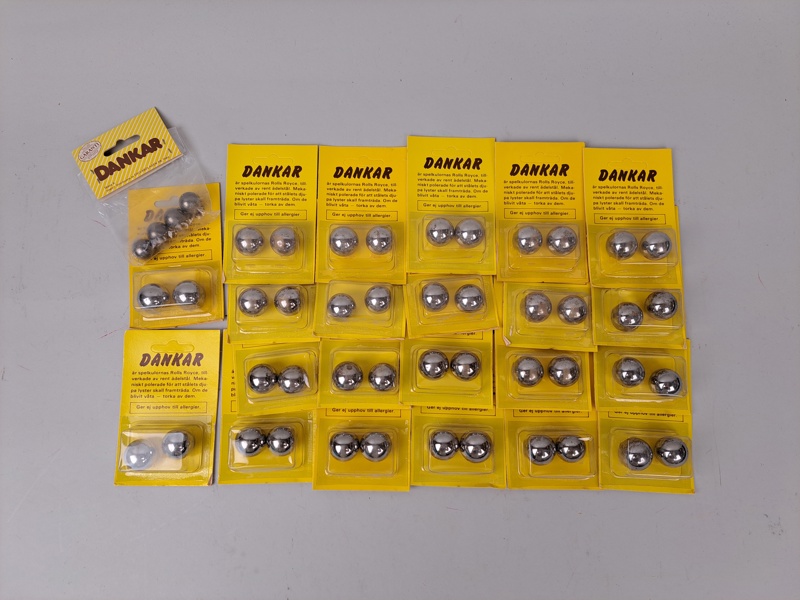 Obegagnade spelkulor, "Dankar" 48 st