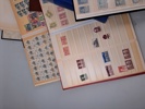 Parti frimärken, album 6 st